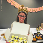 The DC office threw Heather a surprise baby shower!
