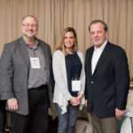 Marc Blumer, Kimberly Hardcastle and Sam Lippman at the Audience Acquisition Roundtable in D.C.
