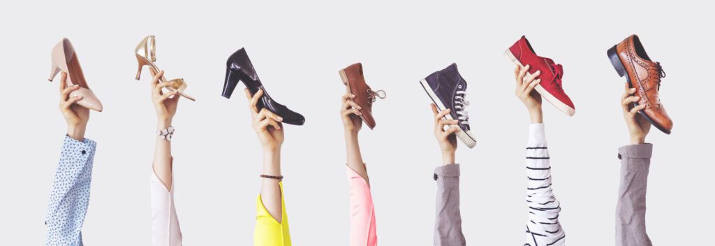various shoes