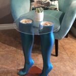 Stacy’s got legs. And she knows how to use them – to make this sassy side table.