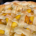 Shauna Peters baked this peachy keen pie from scratch.