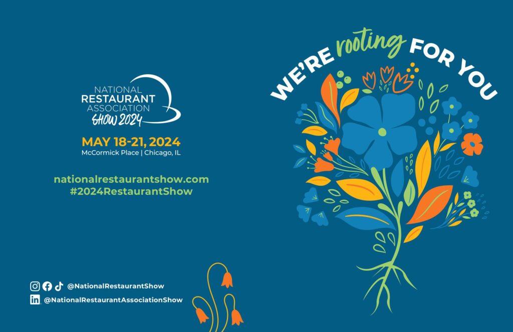 2024 National Restaurant Show Invite Front